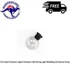 17m Solar Festoon Lights Outdoor LED String Light Wedding Christmas Party