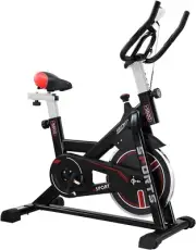 Exercise Bike Stationary Spin Bicycle Indoor Cycling Trainer Home Gym Workout Pe