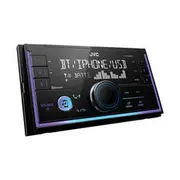 JVC KW-X850BT Dual DIN Mechless USB Bluetooth Receiver