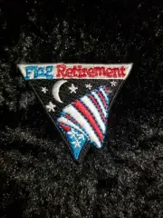 Girl Scout FUN Patch - FLAG RETIREMENT