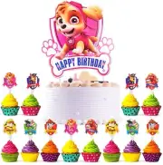 Paw Patrol Topper Paw Patrol Cupcake Topper Set Paw Patrol Cake Decoration AU