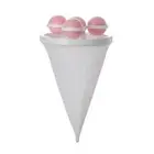 AU Laundry Mesh Filter Bag Washing Machine Hair Catcher Lint Remover (Pink)