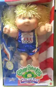 Cabbage Patch Kids Special Edition Olympikids Lainey Keisha Track & Field 1996