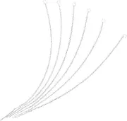 [Generic] 3 Pairs Earring Making Supplies DIY Thread Earring Findings for Crafting Unique Jewelry Durable Smooth Surface for Handmade