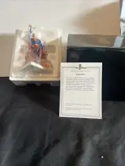 Goebel Six Flags Superman Figurine With Certificate Of Authenticity New