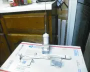 ANTENNA MOBILE OR BASE 2 METER VHF MIRROR MOUNT NO GROUND PLANE 1/2 WAVE 6DB