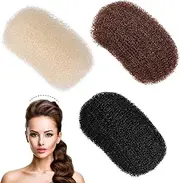 BESPORTBLE 3pcs Hair Bumps For Volume Insert: Women Increase Hair Volume Bump Clips Tools For Increased Cranial Height