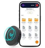 128G (1600 Hour) Magnetic Voice Activated Recorder - Nanezan Recording Device MP