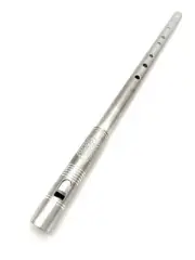 Silver Star V4 Custom Low D Irish Tin Penny Whistle Nick Metcalf Tunable Aluminu