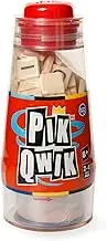 Pik Qwik - Tile Word Game - A Whirlwind Word Game w/ 4 Categories of Fun! Flip Over a Card and be First to Make a Word from The Letter Tile Pile in The Middle. Hit The Buzzer When You do and Score!