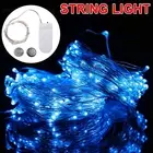 1M Battery Powered Copper Wire LED String Fairy Lights Xmas Wedding Party Light