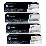 HP CE310A CE311A CE312A CE313A 126A Set of 4 Colour Toner Cartridges