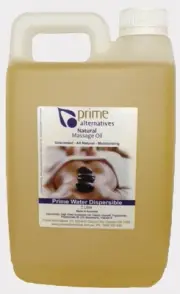 2Ltr Water Dispersible Premium Massage Oil Therapists Relax & Remedial NO NUTS
