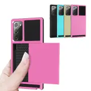 For Samsung Note 20 6.7" Note 20 Ultra 6.9" Wallet Case Built in ID Card Holder