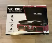 NEW Victrola Bluetooth Suitcase Vintage Record Player with 3-speed Turntable