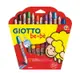 【義大利 GIOTTO】 466500 可洗式 寶寶 木質 蠟筆 12色/盒