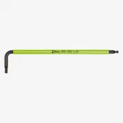 Wera 022631 3/32" x 112mm Hex + Ball End Hex L-key (Bright Green)