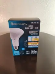 EcoSmart BR30 Dimmable Energy Star LED Flood Light Bulb Bright White