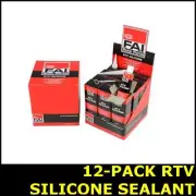 Black Rtv 70Ml Pack 12 Fits AUDI Q2 Q3 Q5 8R 8U F3 FY GA BD2LIS