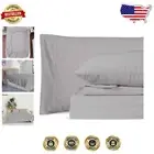 Heavyweight Flannel Sheets with 16" Deep Pockets - California King, Frost Grey