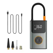 Cordless Mini Digital Car Air Pump Tire Inflator Portable Electric Tire Pump with Power Bank Function Suitable For Infla