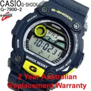 CASIO G-SHOCK G-7900 MEN WATCH G-7900-2 MOON DATA TIDE GRAPH BLUE 2YEAR WARRANTY