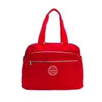 在飛比找博客來優惠-YESON - 台灣精品超輕量可插拉桿休閒旅行袋運動包 紅色