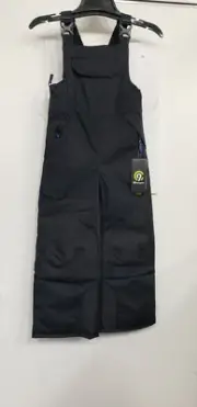 Champion Snow Bib Boys Ebony Size XS 4-5 Snowsuit