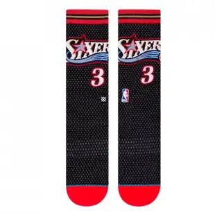 【STANCE】SIXERS 01 HWC SOCKS NBA 費城76人隊 男款 中筒襪 小腿襪 M545C18IVH