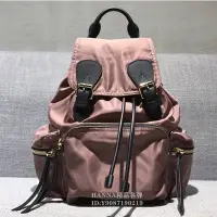 在飛比找Yahoo!奇摩拍賣優惠-HANAN精品BURBERRY Rucksack 肩背包 後