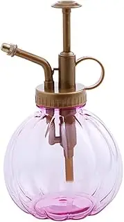 Mini Plant Mister Vintage Style Decorative Plastic Water Spray Bottle with Top Small Watering Can for Indoor Potted Plants 1Pc Pink Vintage Plastic Plant Atomizer Water Spray Bottle Can One Hand