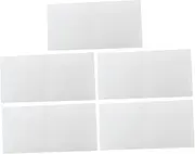 PRETYZOOM 5Pcs Car Static Cling Window Film Easy Application Windshield Decal for Annual Inspection Stickers Parking Permit Holders Durable Scratch Resistant Design