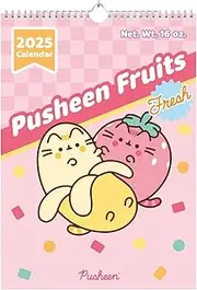 Grupo Erik Calendar 2025 Wall Calendar 2025 Pusheen Cat Calendar A3 Calendar 2025 Family Planner 29.7 x 42 cm 12 Months Official Pusheen Fan Item