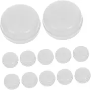 Yardwe 20pcs Rattle Box Inserts Plastic Noise Maker Replacement for DIY Dolls Portable Squeaker Sound Maker Accessories for Creative Craft Projects