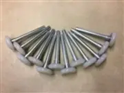 Premium garage door rollers (12 pack), 2" White nylon wheel w/sealed 13 ball brg
