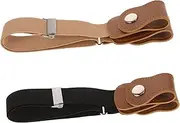 [GLSTOY] Elastic Belt for Boys and Girls Toddlers Boys Girls Elastic Stretch Belts Dress Pants Jeans Waist Belts Buckle Belts