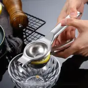 Metal Lemon Lime Squeezer Hand Held Juicer Double Bowl Manual Orange press NEW