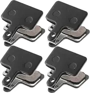 Gogogmee Lightweight Bike Brake Pads Durable Disc Brake Pads for Mountain Road Bikes Enhanced Heat Dissipation Wear Resistance Smooth Braking Performance