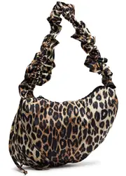 Damson Madder Leopard-print Shell Shoulder bag ONE SIZE