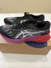 ASICS Novablast 3 Women's Running Shoes, US 11, Black/Soft Sky, 1012B288-002