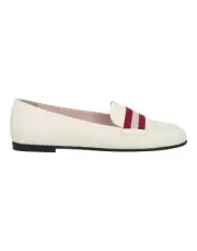 Bally Mady 6244536 Women's Bone Calf Plain Leather Loafers Size 9.5 MSRP $550