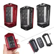 Carbon Fiber Key Fob Case Cover For Land Rover Range Rover XF Jaguar XE
