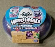 NEW Hatchimals Colleggtibles Shell 6pk Violet Case Sapphire Springs Mermal