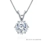 【RUIEN DIAMOND 瑞恩鑽石】GIA30分 D VVS2 3EX 鑽石項墜(18K白金 星光 RN39)