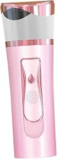 IWOWHERO 1 Set Hydrating Instrument Skin Humidifier Moisturizing Nano Facial Mister Nano Mist Sprayer Usb Facial Steamer Electronic Facial Steamer Moisturizer Abs The Face Pink