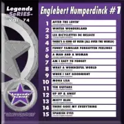 ENGLEBERT HUMPERDINK LEGENDS KARAOKE VOL-74 CD+G COMES NEW IN PLASTIC w/PRINT