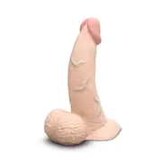 b-Vibe Slipskin Realistic Silicone 6.5" Curvy Dildo