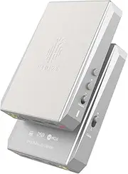 DH80S Protable HiFi DAC/AMP ES9281C 32bit/384kHz DSD64/128 Headphone Amplifiers with USB to SE3.5MM and BAL4.4MM Dual Headphones Outputs for Smartphones/PC/Laptop/Hi res Music Player