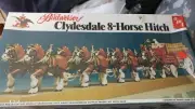 AMT Budweiser Clydesdale 8 Horse Hitch Model Kit 7702 1/20 Scale NIB SEALED