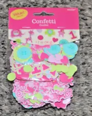 One Wild Girl 1st Birthday Value Party Confetti 1.2 Oz 3 Different Styles